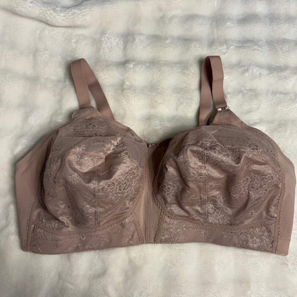 New Goddess Verity Wireless Bra Fawn  GD700218 Size 38G PLUS NWT